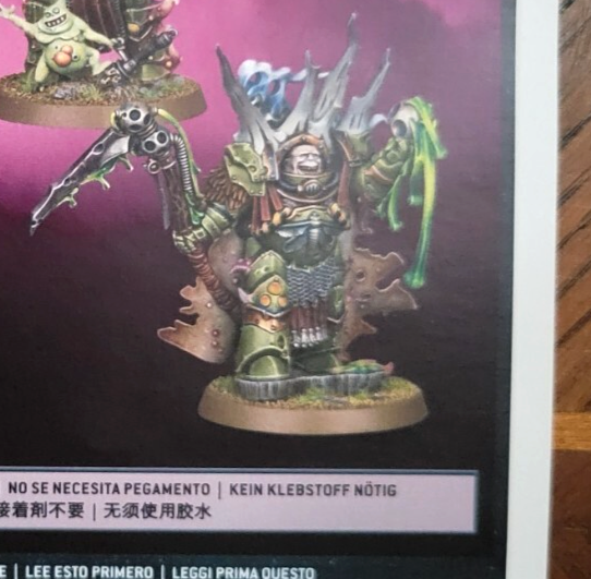 Figurine Warhammer 40k – Lord Of Contagion Nurgle Death Guard – Games Workshop