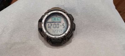 vintage Casio protrek 2271 prg-40 titanium triple sensor watch | eBay