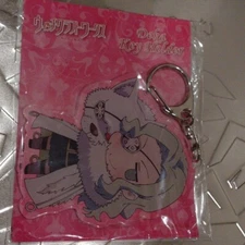Japanese anime Witch Craft Works Deka Acrylic keychain Mei Menowa