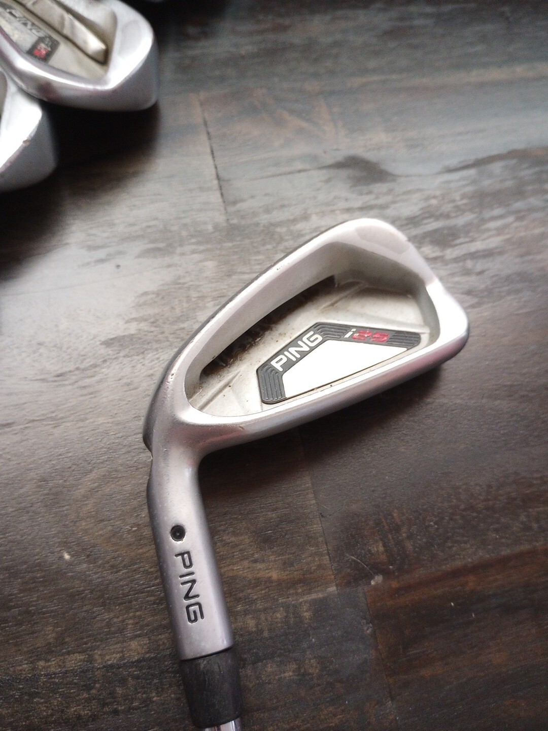 Ping I25 Iron Set, Pw4, Stiff Steel Shaft, Black Dot Ping Irons eBay