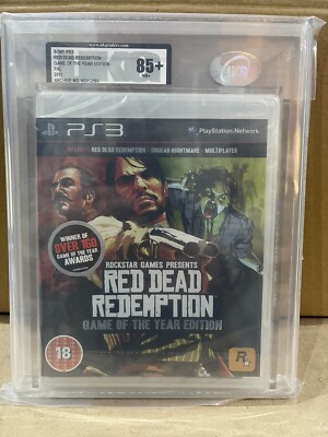 Playstation 3 PS3 Red Dead Redemption GOTY UKG bewertet 85+NM+ 2011 Neu Versiegelt