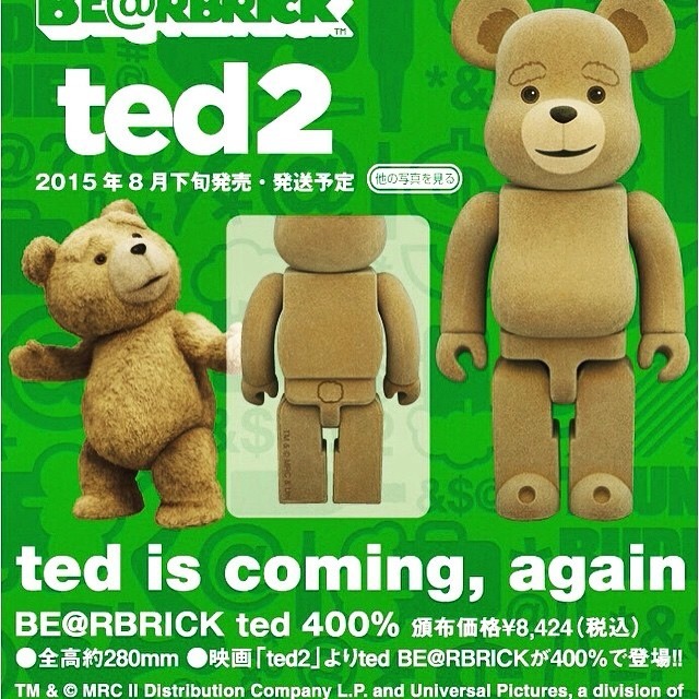 bearbrick ted 2