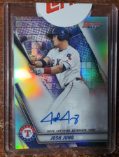 2019 Bowman's Best Best of '19 Autographs Refractors Texas Rangers Josh Jung