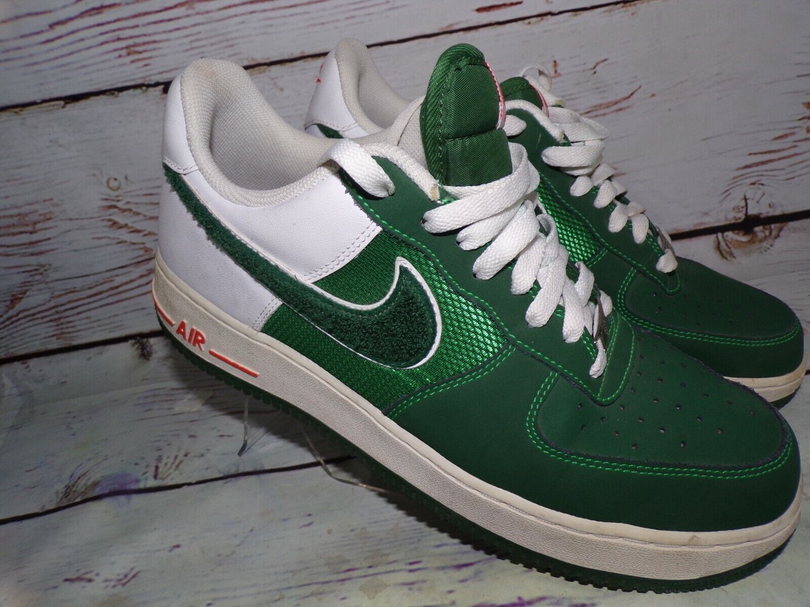 Nike Air Force 1 Low Men’s Size 10 Irish Miami Va… - image 1