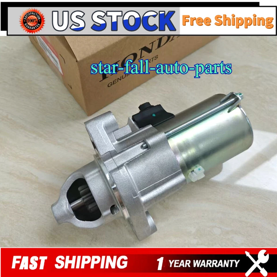 Motor de arranque OEM 31200-RRA-A51 para Honda Civic 2006-2011 Element 2007-2008 MT Foto 3 de 4