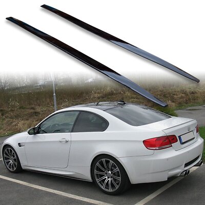 FYRALIP Schweller Sideskirts Seitenschweller Glanz Schwarz für BMW E92 M3 E93 M3