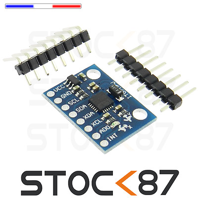 5282# 1 à 5pcs  GY-521 MPU 6050 Triple 3-Axis Accelerometer Gyroscope I2C