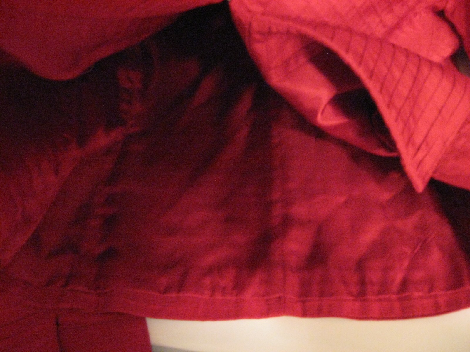 WOMENS JACKET SIZE 12 RED HOLIDAY JACKET JONES NEW YORK LINED DRESS