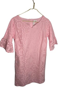 lace cocktail party dress JS Collections Two-Tone Lace Embroidery Cocktail Dress Black/ VANILLA