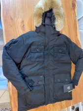 Nobis Luxury Barry Goose Canada Down black parka jacket XL MSR1195$
