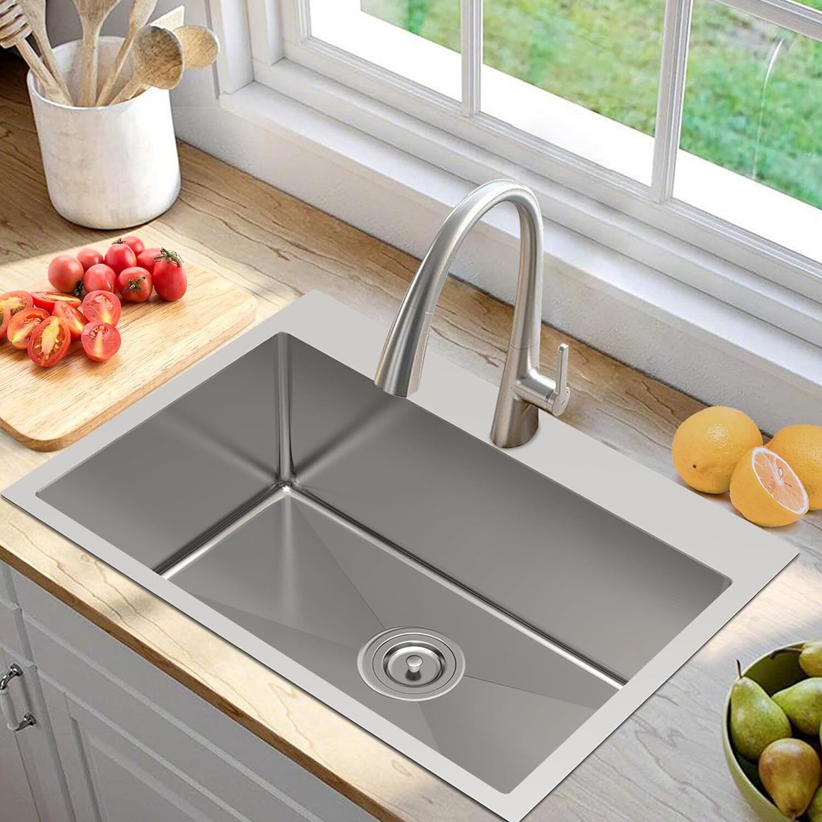 KOXKING Drop-in Kitchen Bar Sink 28