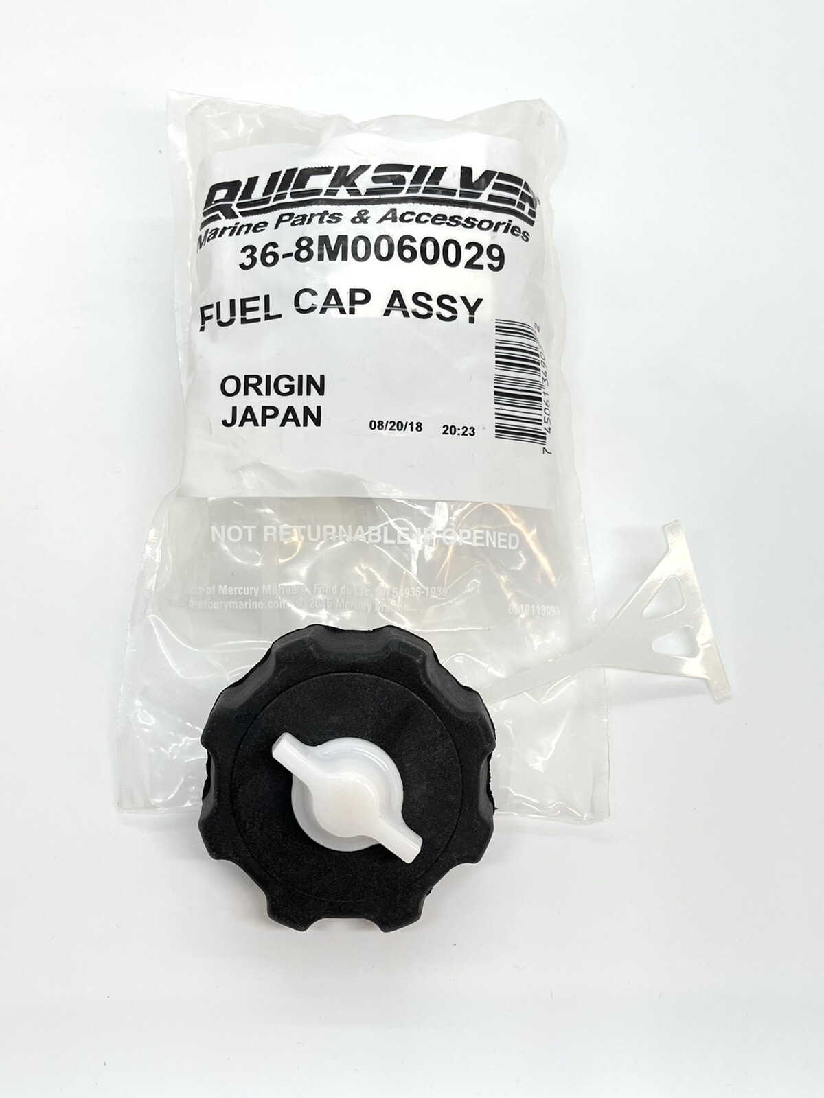 Quicksilver Mercury/Mariner 2.5 / 3.3 / 4 / 5hp Outboard Fuel Cap (36