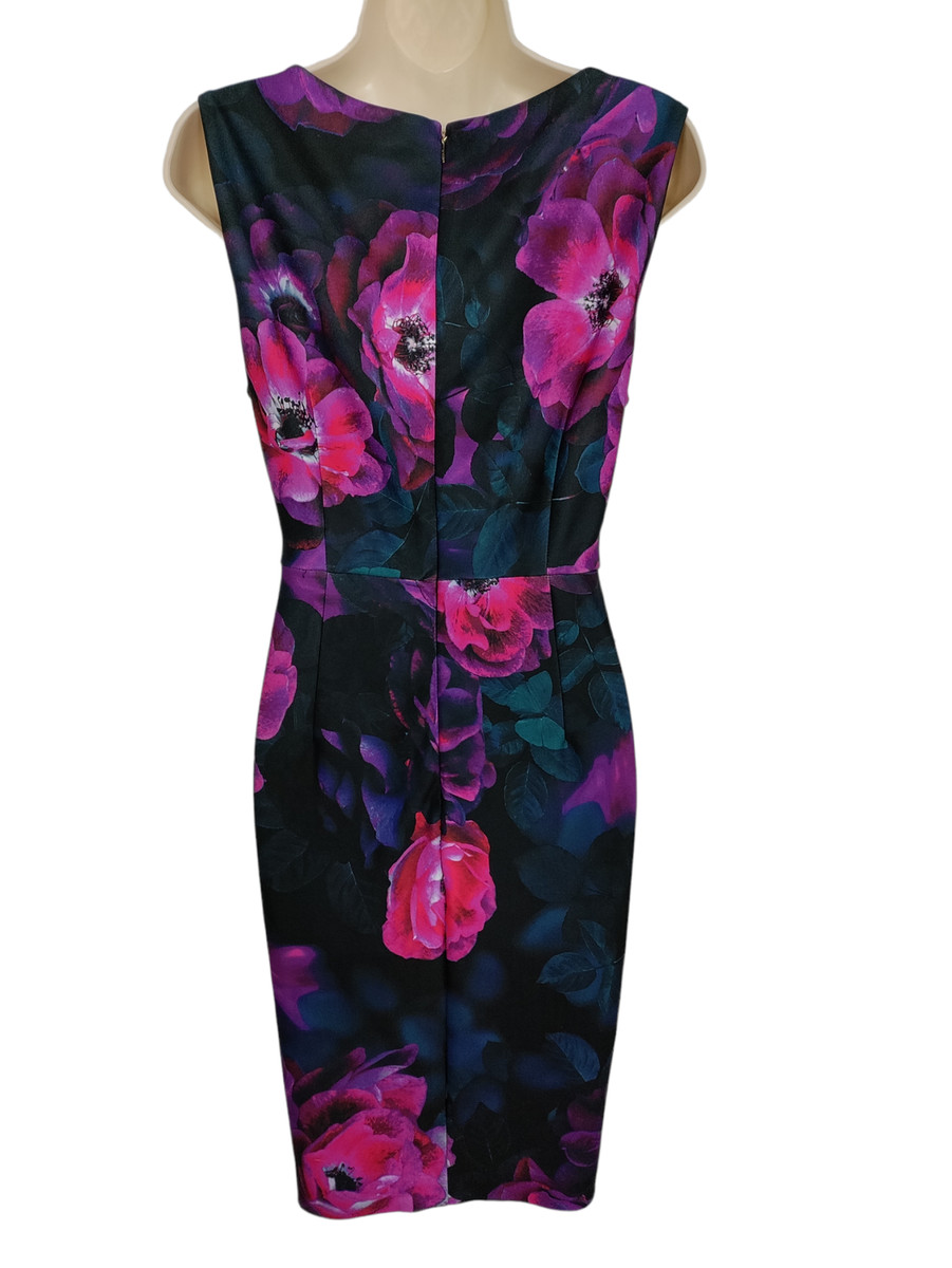 purple dkny dress