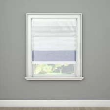 Target Project 62 Rod Pocket Curtain Panel Blue Stripe 31" x 64" Unused