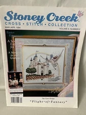 Vintage FLIGHT OF FANTASY Stoney Creek Cross Stitch Collection Pattern Booklet