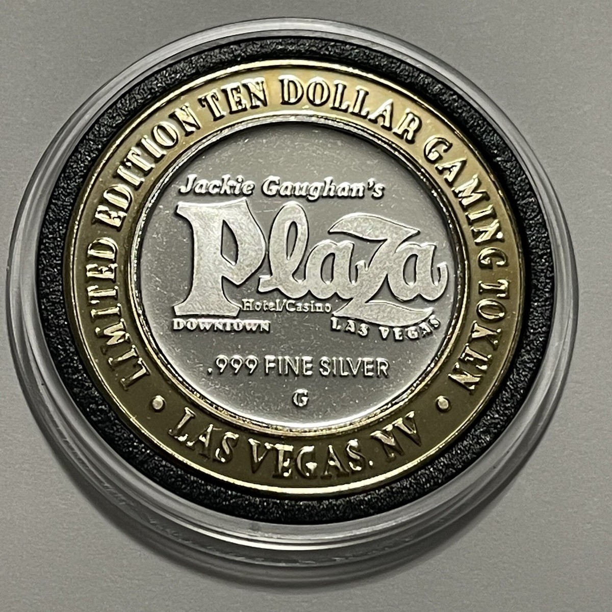 Jackie Gaughan Union Plaza Casino Las Vegas Nevada Gaming Token