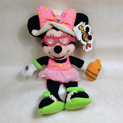 Vintage Disney Parks Mouseketoys Minnie Mouse Plush Birthstone