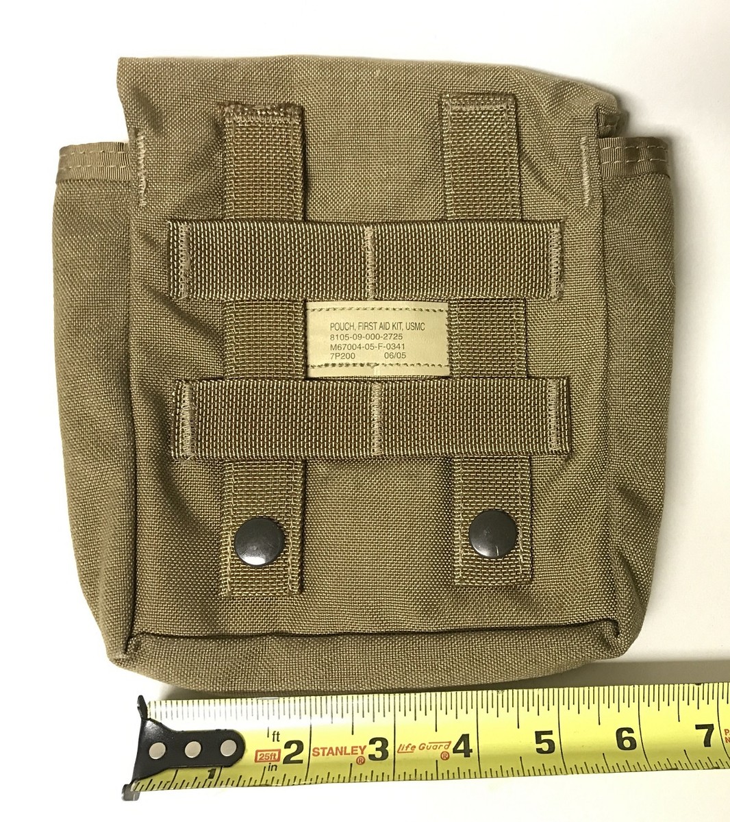 米軍実物　USMC 海兵隊　FIRST AID KIT IFAK ① U.S. Issue Individual First Aid Kit (IFAK)