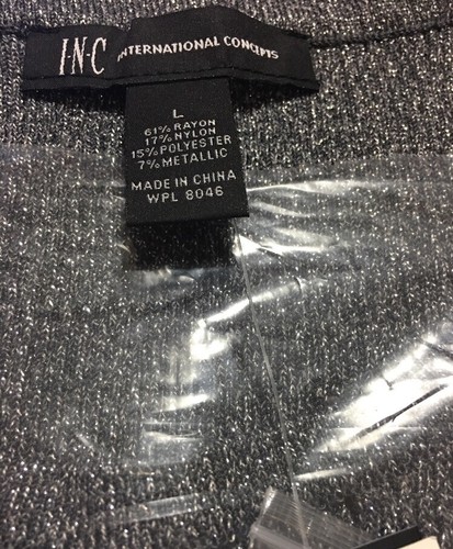 NUEVO SUÉTER INC International Concepts ojo de cerradura talla grande - Imagen 7 de 8