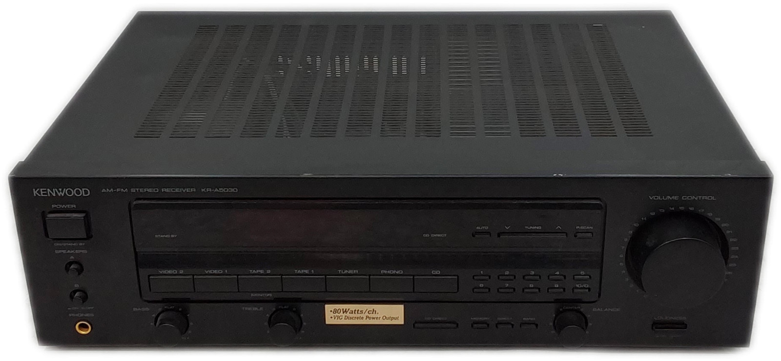Kenwood KR-A5030 Stereo Receiver Audio Component