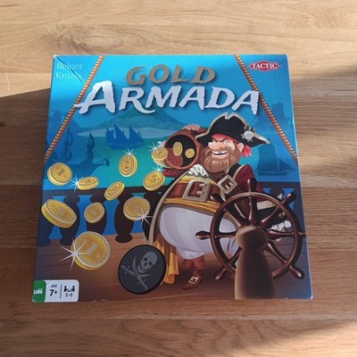 Gold Armada Brettspiel Design von Reiner Knizia Tactic 2017 Yahtzee Stil Würfel