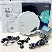 SONY D-EJ775 CD Walkman Portable CD Player Tested Working from Japan