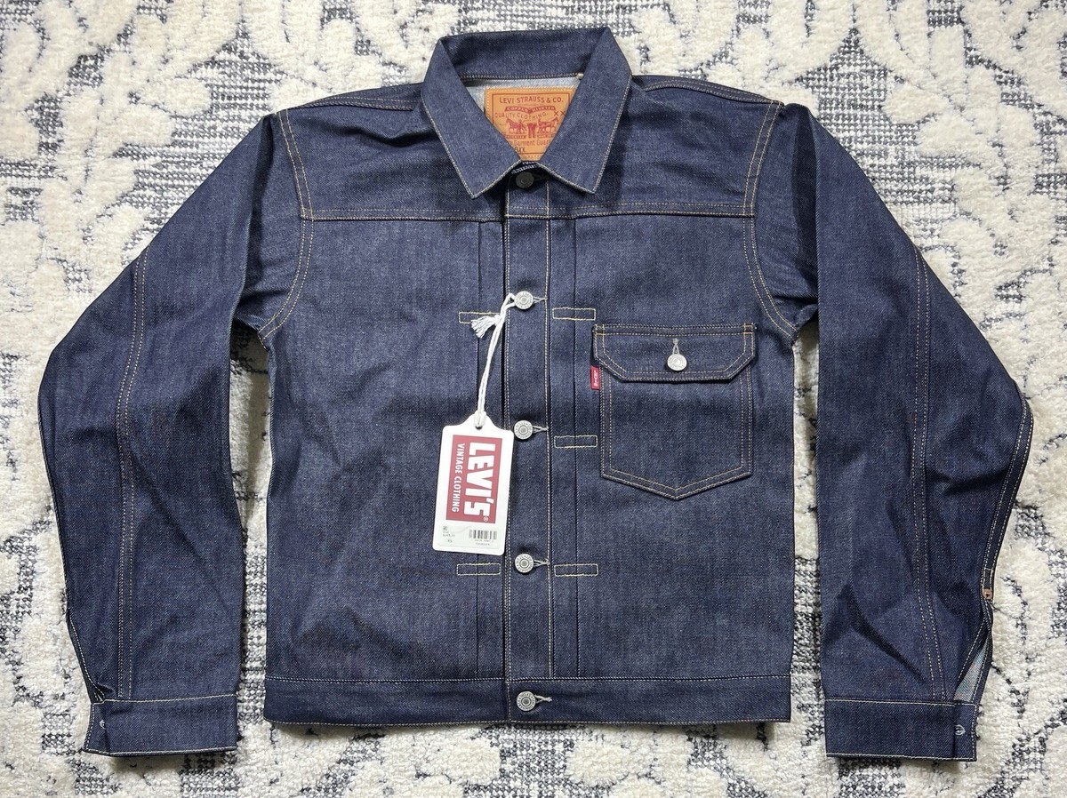 Levi’s LVC 506xx 1936 1st サイズ42 Levi's LVC 506XX Made in Japan Type 1 Selvedge Jacket 1936 Sz 36