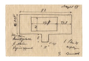OSKAR BARNACK Original Pencil Drawing Design of Eldia LEICA Printer - SIGNED!