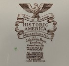 Vintage MCM 2 Johnson Brothers Historic America Dinner Plates View of Boston MA — photo 6