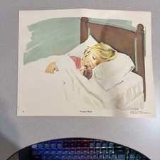 4 Teaching Pictures including Instructions Resource Sheets by Sylvia Tester 1966