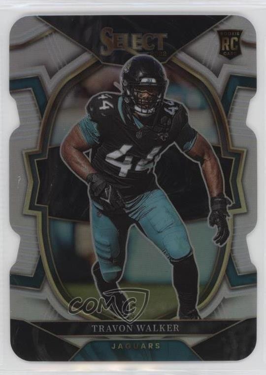 2022 Panini Select Concourse Silver Prizm Die-Cut Travon Walker #42 uk2