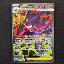 Pokémon Mega Gengar EX Full Art SIR Holo Card TCG 284/217 Inglese