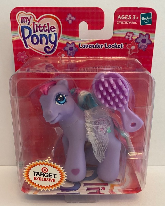 My Little Pony G3 Baby Pony Lavender Locket Target Exclusive MLP MIB Hasbro 