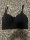 Victoria's Secret PINK Loungin' Wireless Lightly Lined Bra Black Size Medium — photo 1