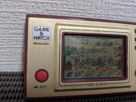 Nintendo Game and Watch Chef Retro Handheld 1981 Tested Japan Vintage Rare