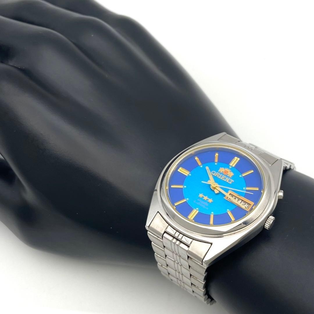 Working condition Orient Three Star Automatic Wri… - image 6