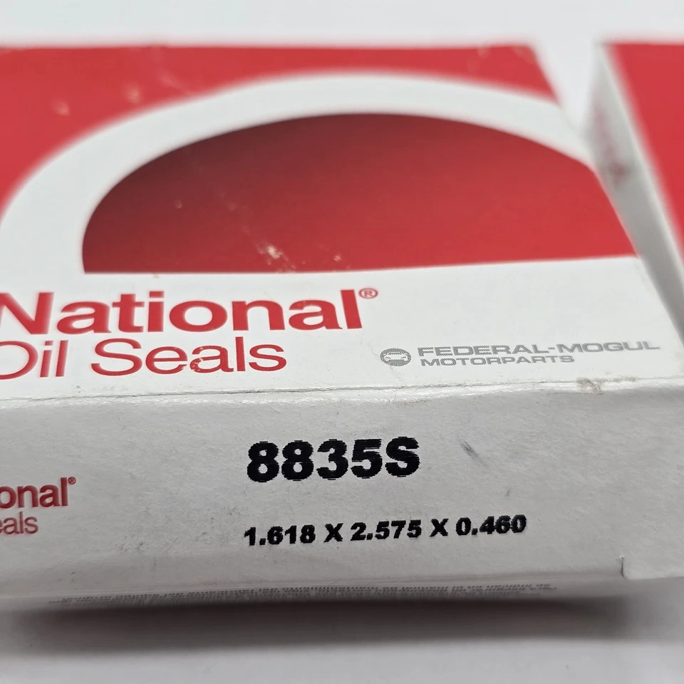 Par (2) de sellos de rueda National 8835S Foto 3 de 3