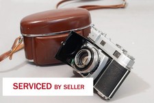 MINT Kodak Retina IIIc rangefinder film camera W/Schnider 50mm f:2.0 SERVICED