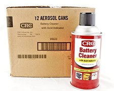 Battery Cleaner Acid Indicator Spray, 12 Count, 11 Fl Oz Each