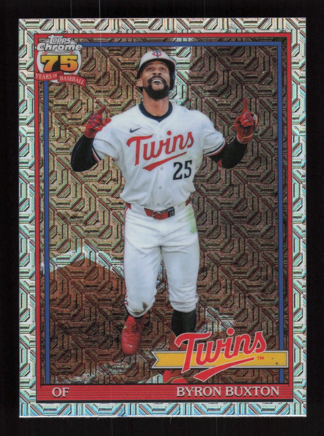 Byron Buxton 2026 Toppsl 35th Anniversary Chrome #91C-65 Twins