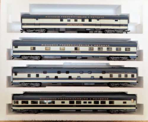 Rivarossi 6983 escala HO Richmond F&P 1930 vagón de pasajeros modelo B tren conjunto nuevo en caja | Condition: Used