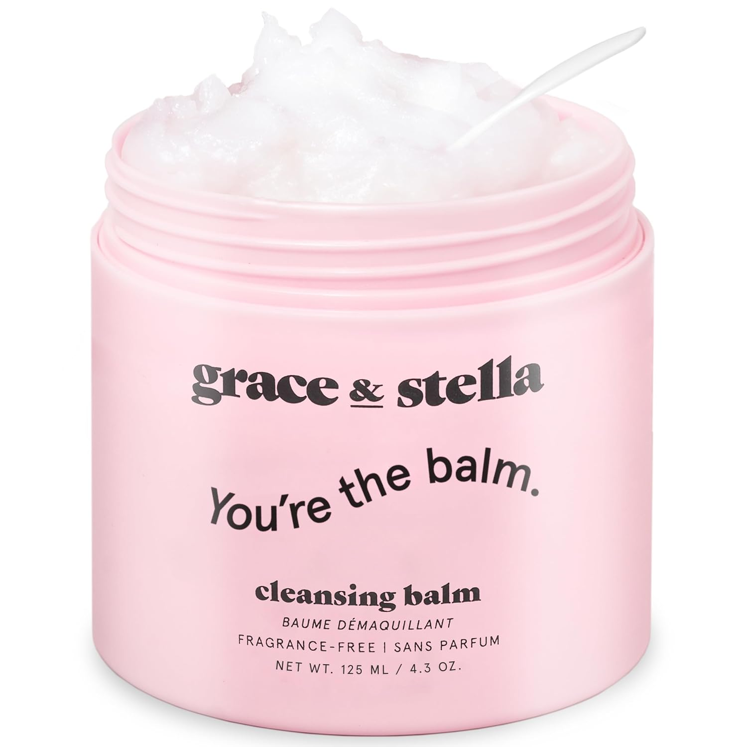 Makeup Remover Cleansing Balm - Hydrating Facial Cleanser with Vitamin E for Sof