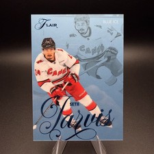 2025-26 Upper Deck Flair Seth Jarvis Blue Ice Parallel /25