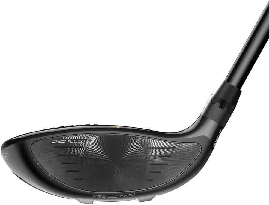 New LH Cobra King F9 Yellow/Black 14.5 Degree 3 Wood Atmos 7S Reg W/Headcover - Image 3 of 4