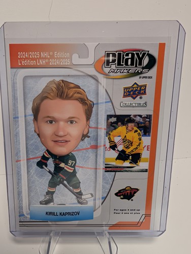 Kirill Kaprizov #PM-3 2024 Upper Deck Playmakers card
