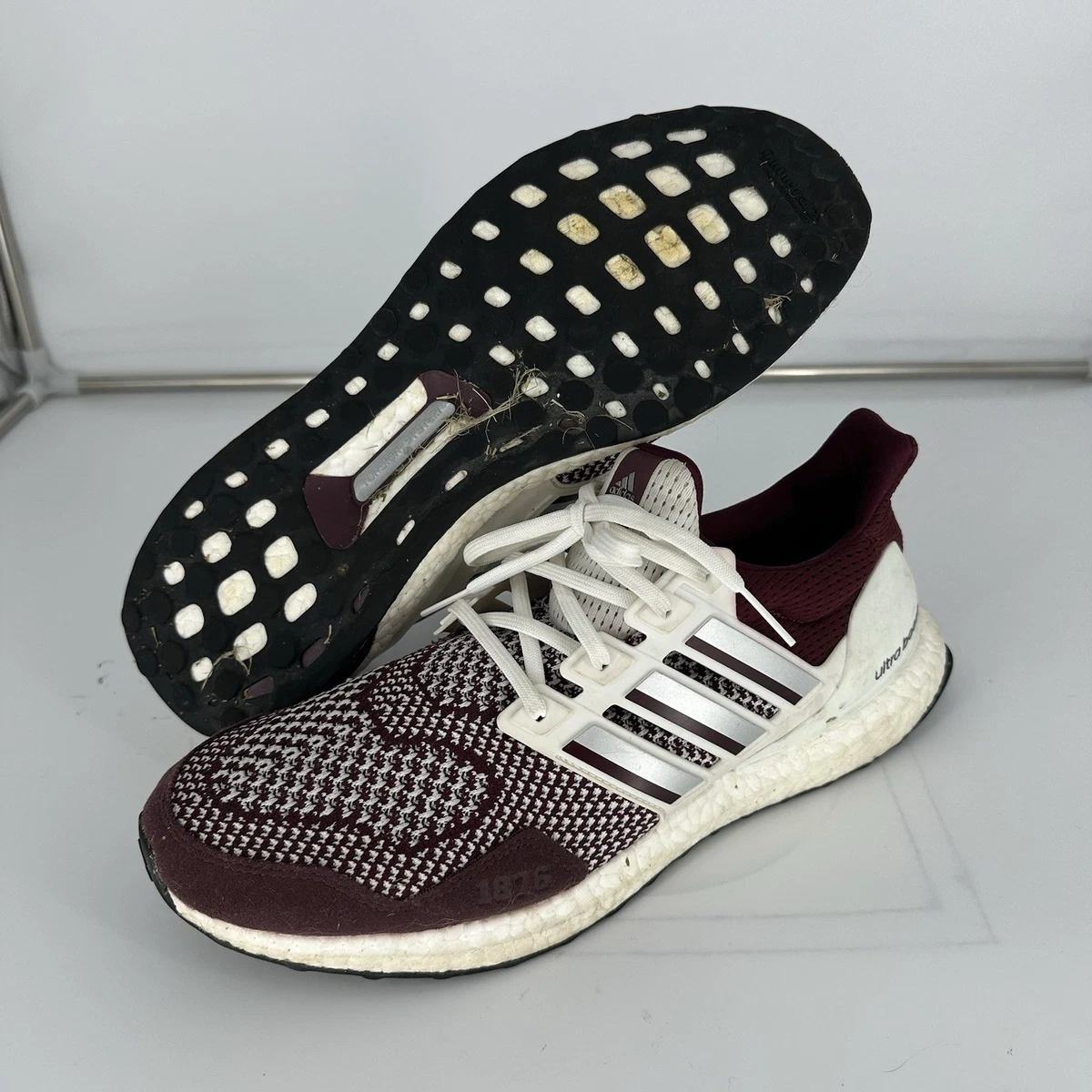 Adidas UltraBoost 1.0 Texas A&M Aggies Maroon White HQ5878 Mens Size 7.5 Shoes Check out the brand new 2023 Texas A&M Adidas Ultraboost 1.0 main image 2