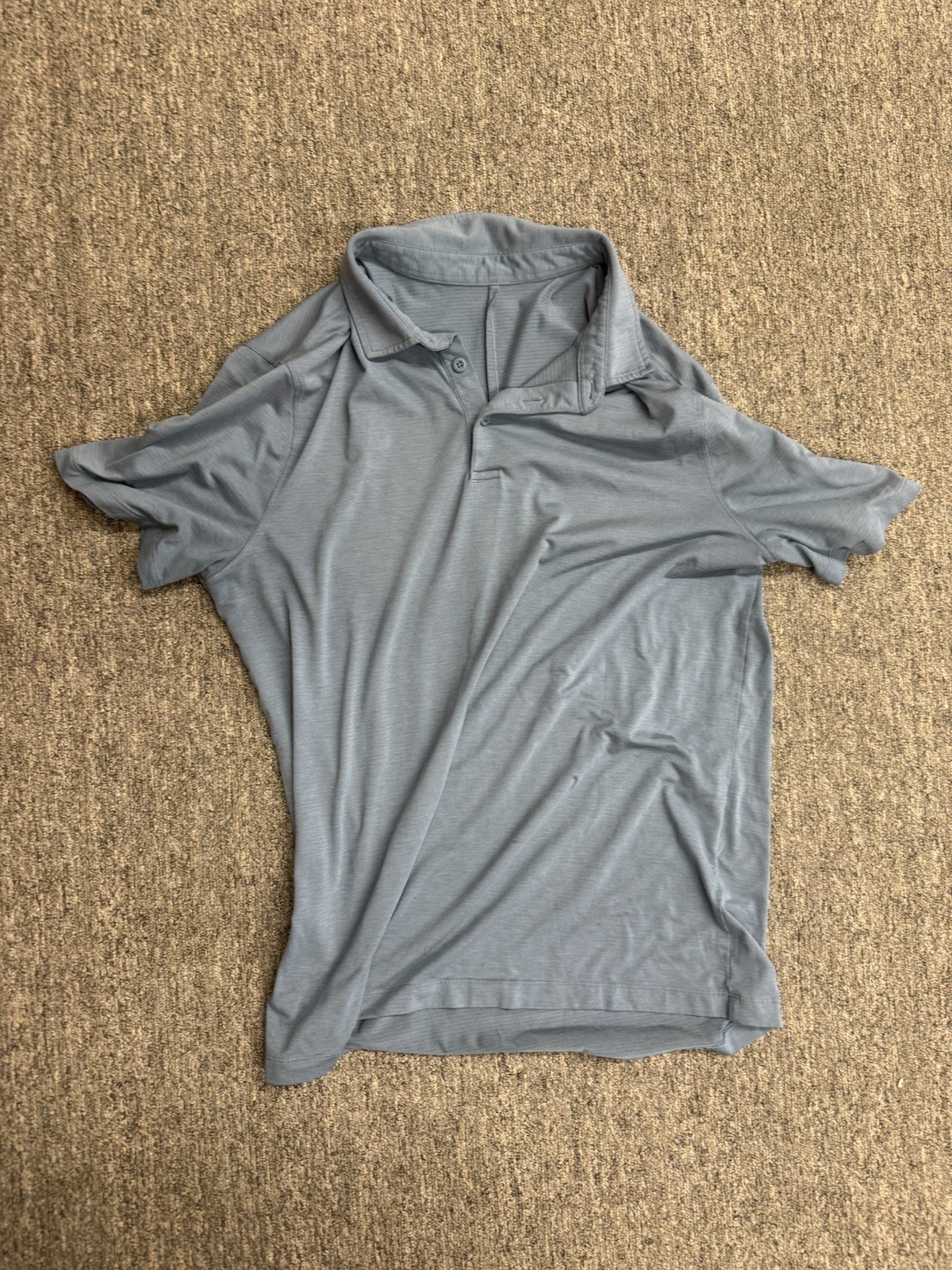 Lululemon Evolution Polo Large EUC blue - image 7