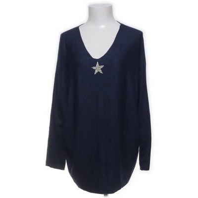 Farfalla, Strickpullover, Größe: S, Blau, Viskose/Wolle, Damen #4TX