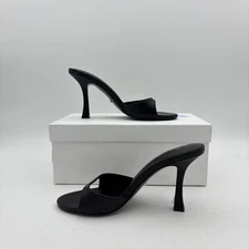 Raye Alejandra Revolve Heel Sandals Shoes Black Women's 7.5