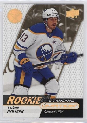 2023 Ovation Rookies Standing Gold Spectrum 51/250 Lukas Rousek Rookie RC 13y6